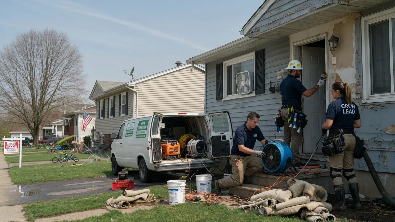 Flood Cleanup in Peach Creek, WV near me
